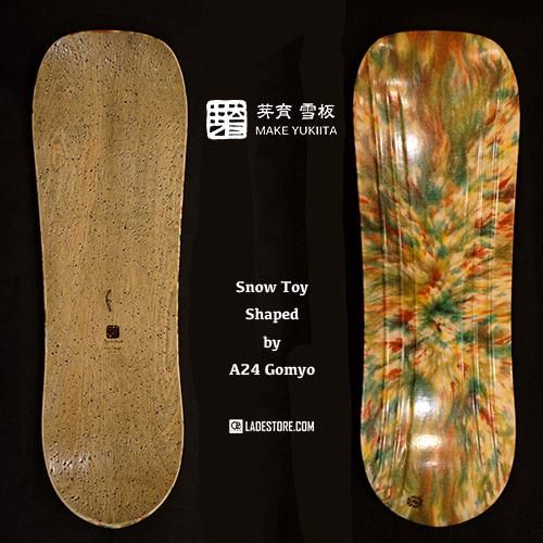 □ 芽育雪板 □ 2022-23 A24 Gomyo Hand-shaped MAKE Snowtoys / 001