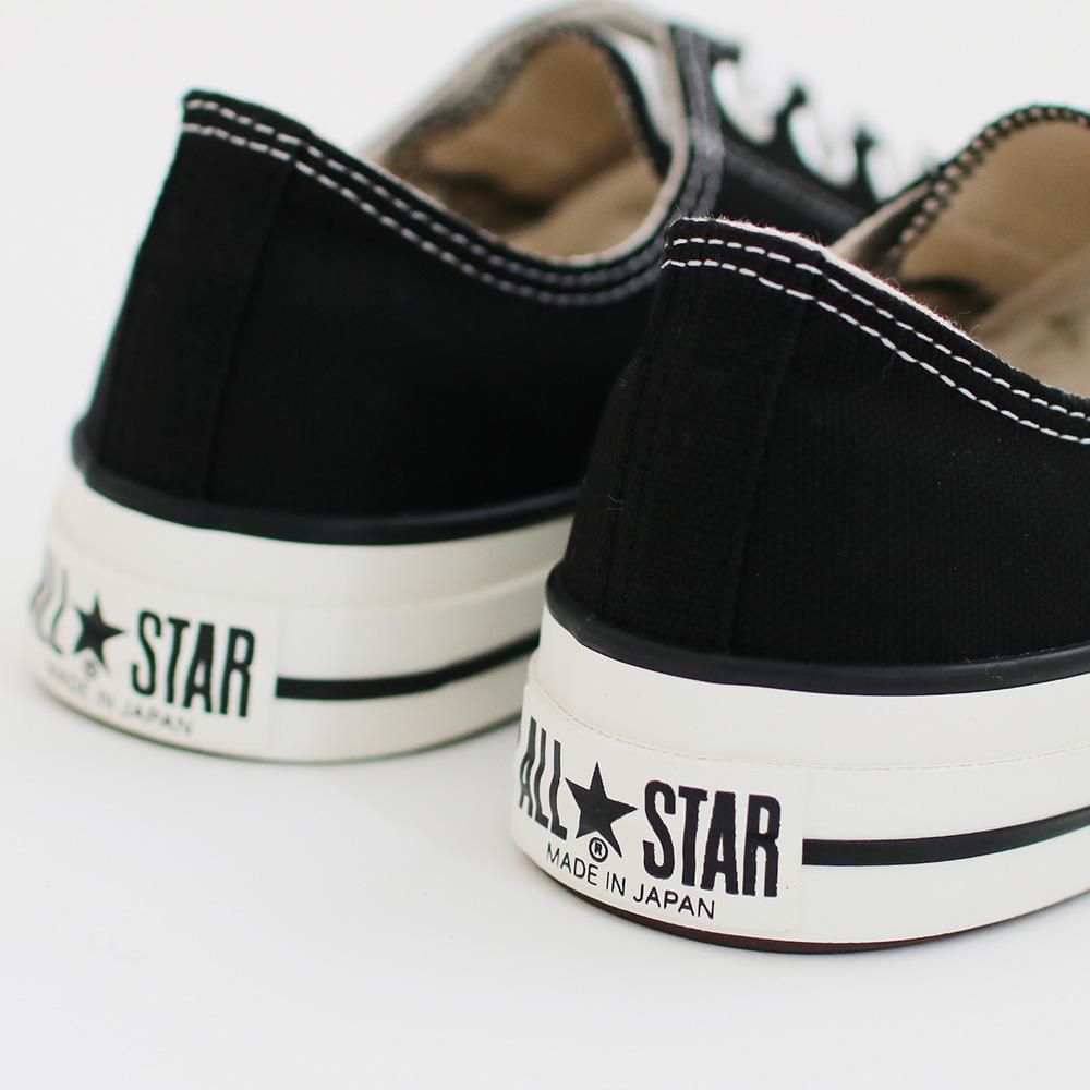 Converse Made in Japan | スニーカー〈 ALL STAR J OX 〉 Black