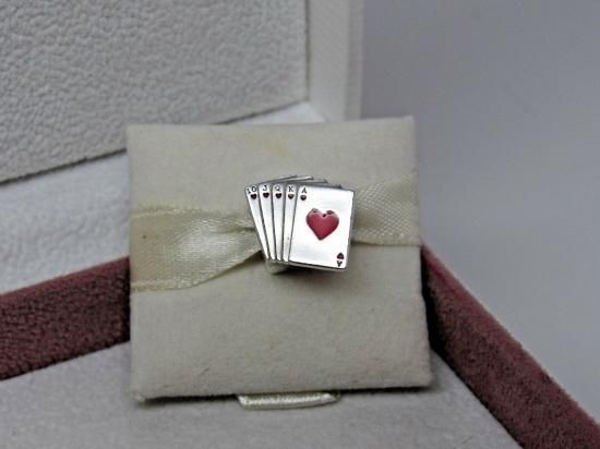 Pandora パンドラ チャーム Playing Cards Las Vegas Charm トランプ