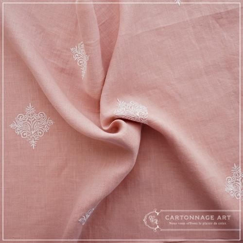 Cartonnageartオリジナルスクエアダマスク刺繍 - CartonnageArt