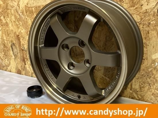 新品】14インチ6本スポーク6J＋25☆4穴PCD100☆人気カラーブロンズ