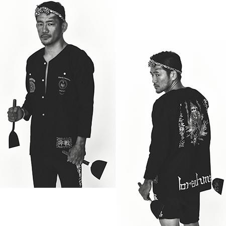 BRAHMAN×blackmeans 鯉口シャツ(こいくちしゃつ) br-bm-001 - tactics