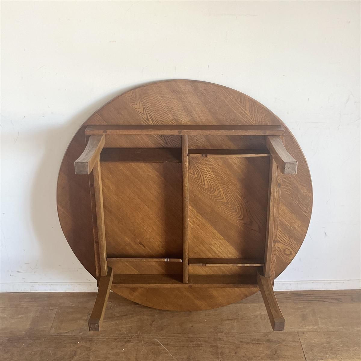 丸テーブル/ちゃぶ台/セン - 古家具・古道具 アンティーク家具 kubu