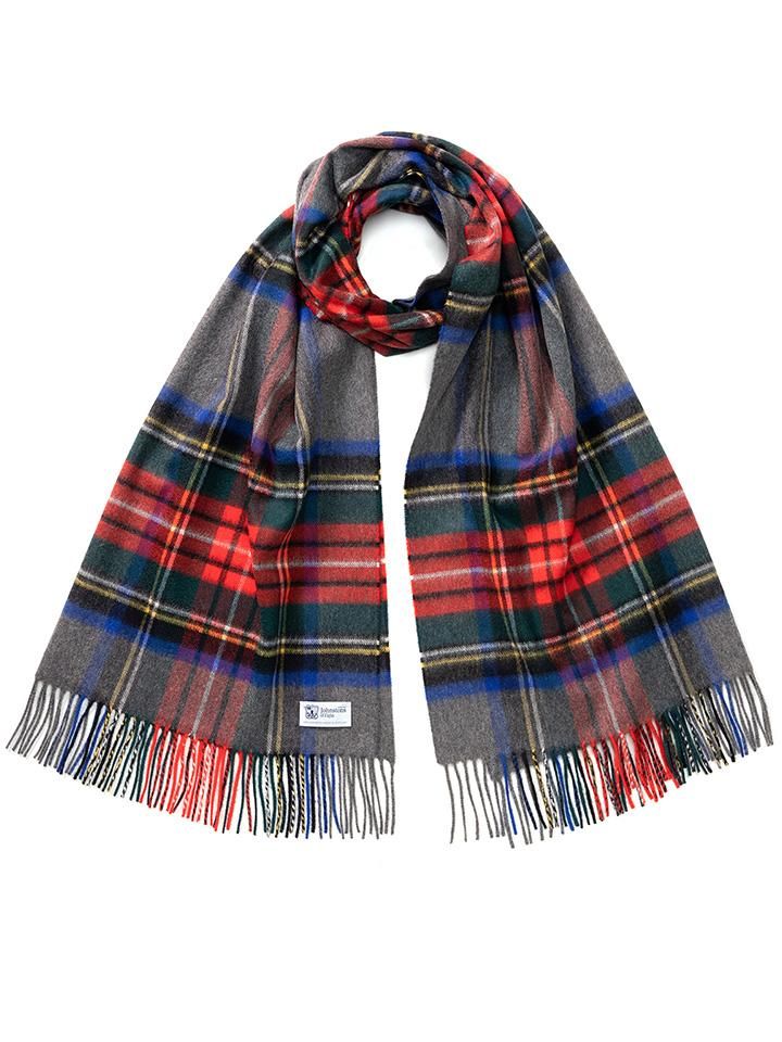 johnstons (ジョンストンズ) ユニセックス 日本限定 大判 タータン