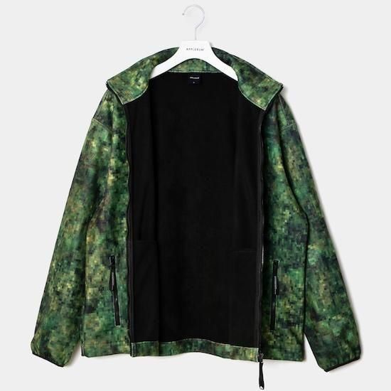 COLLABORATION】APPLEBUM/“PIXEL CAMO” FLEECE JACKET - RAPPA ONLINE SHOP