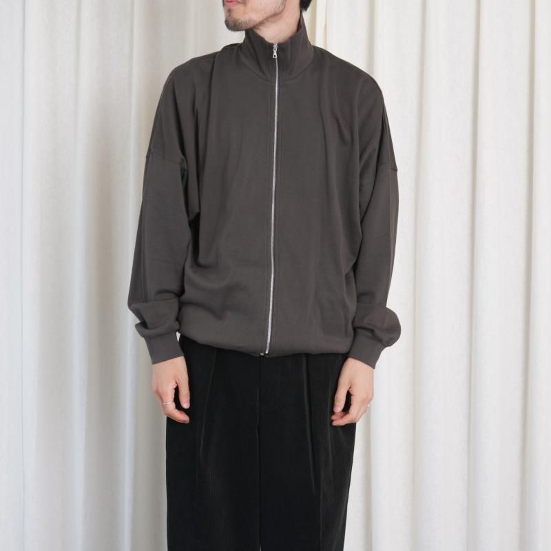 25A/W】【AURALEE オーラリー】 SUPER HIGH GAUGE SWEAT ZIP BLOUSON