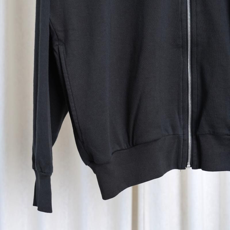 25A/W】【AURALEE オーラリー】 SUPER HIGH GAUGE SWEAT ZIP BLOUSON