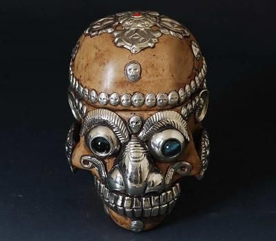 チベット カパラ kapala（頭蓋骨） No.2 - 頭骨・骨格標本・剥製販売