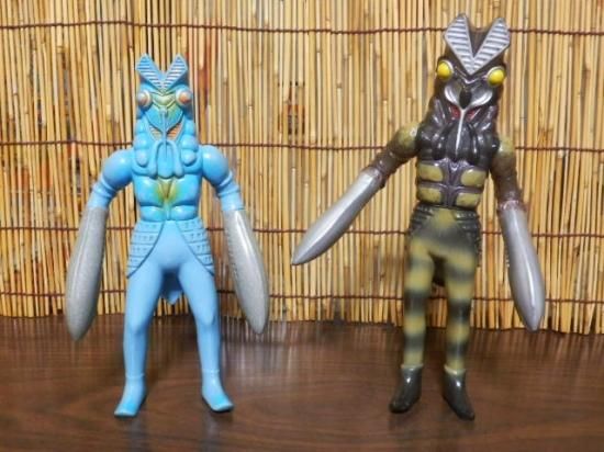 バンダイ ウルトラ怪獣 1983年・1994年 バルタン星人 2種