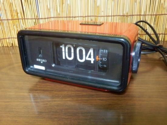 セイコー パタパタ時計 DP692T（赤）アラーム遅れ - 「宝の森