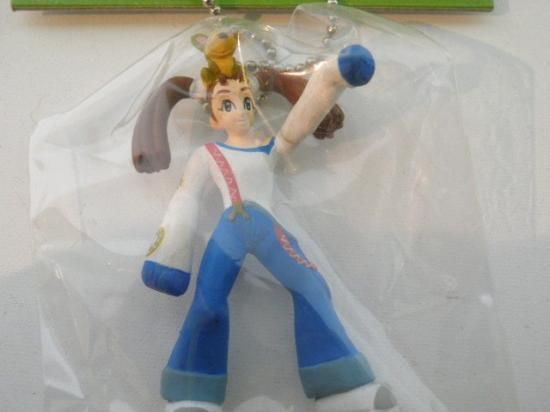 バストアムーブ キーホルダー 3種セット - 「宝の森」昭和レトロ雑貨