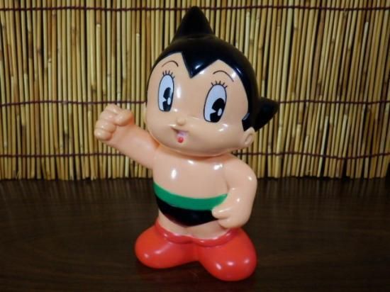 近畿銀行 ソフビ貯金箱 （鉄腕アトム） - 「宝の森」昭和レトロ雑貨