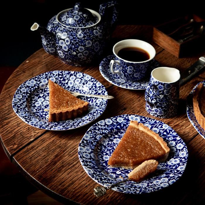 イギリス食器 Burleigh ブルーキャリコ プレートS｜バーレイ正規輸入