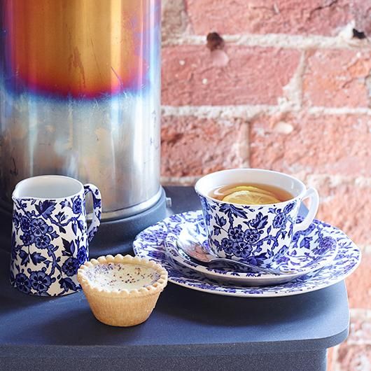 イギリス食器 Burleigh ブルーアーデン カップ&ソーサー｜バーレイ正規