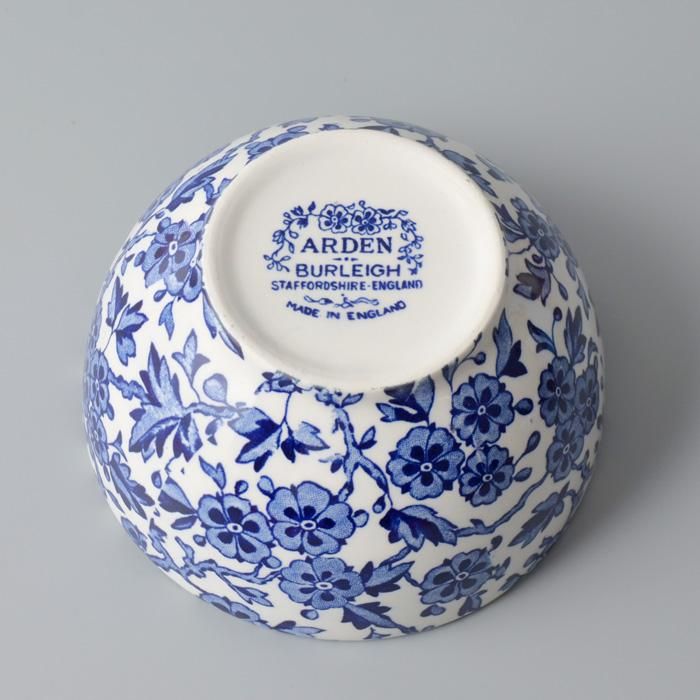 イギリス食器 Burleigh ブルーアーデン シュガーボウルL｜バーレイ正規