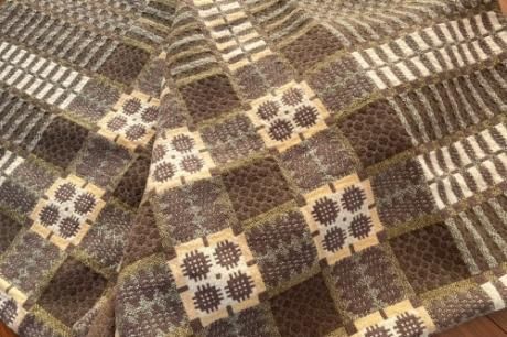 ウェール製 ウェルシュブランケット アーリー タペストリー柄