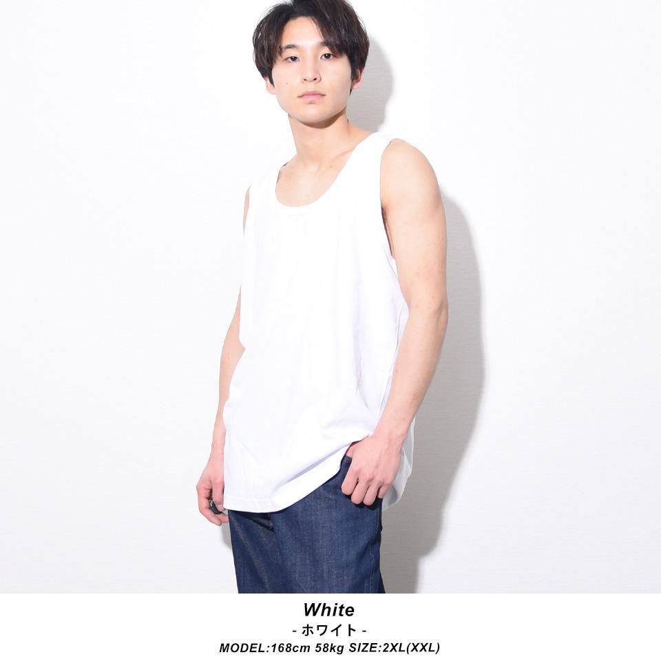 定番カラーで厚みのあるベーシックなタンクトップ(5色/7サイズ/6.2