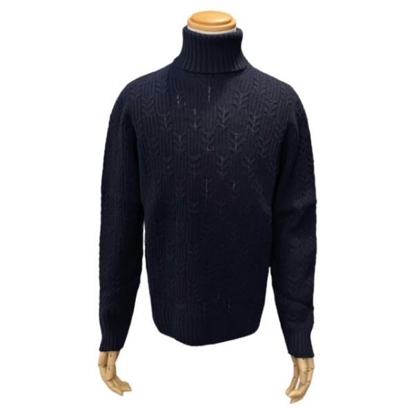 Drumohr 【ドルモア】 スーパージーロンラムズウール・タートルネック