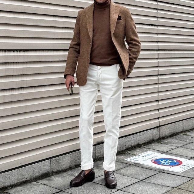 BRERAS milano 【ブレラス】 ”VENEZIA” ウールヘリンボーン