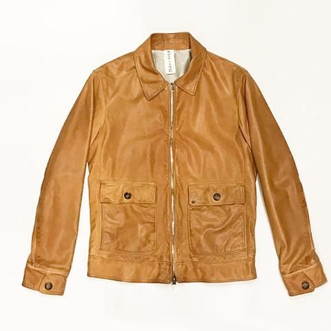 Delan 【デラン】 『SANTINO/D』 ラムレザー・A2タイプ・ジャケット