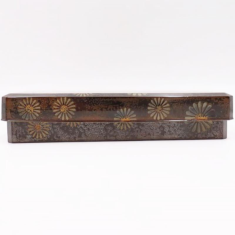 若狭塗り 木製硯箱 漆塗り硯・水滴セット 明治大正時代