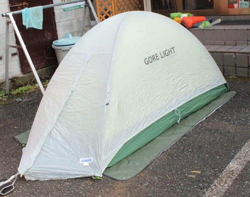 PAINE GORE LIGHT X テント フライシート ボトムシート付 PAINE GORE