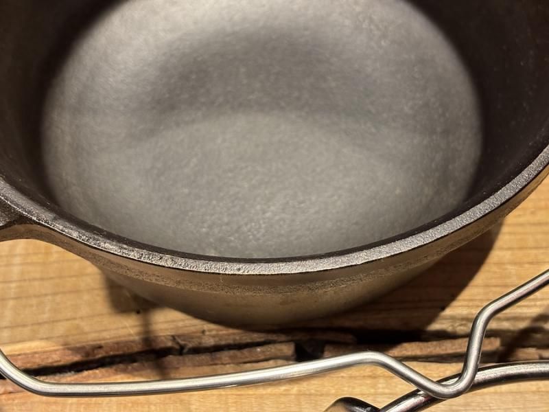 snow peak スノーピーク＞ 和鉄ダッチオーブン24 | 中古アウトドア用品