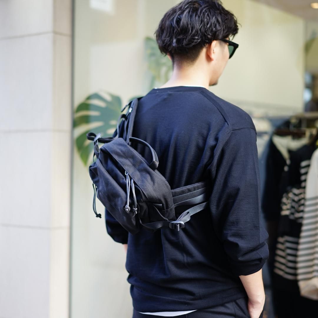 Aeta(アエタ)Waist Bag S(NY11)/Black