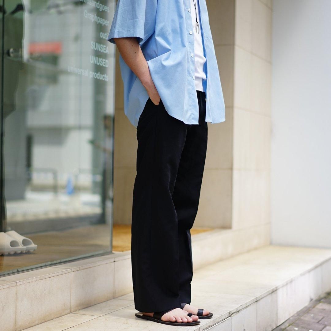AURALEE (オーラリー) Hard Twist Finx Linen Chino Slacks (A24SP01LB
