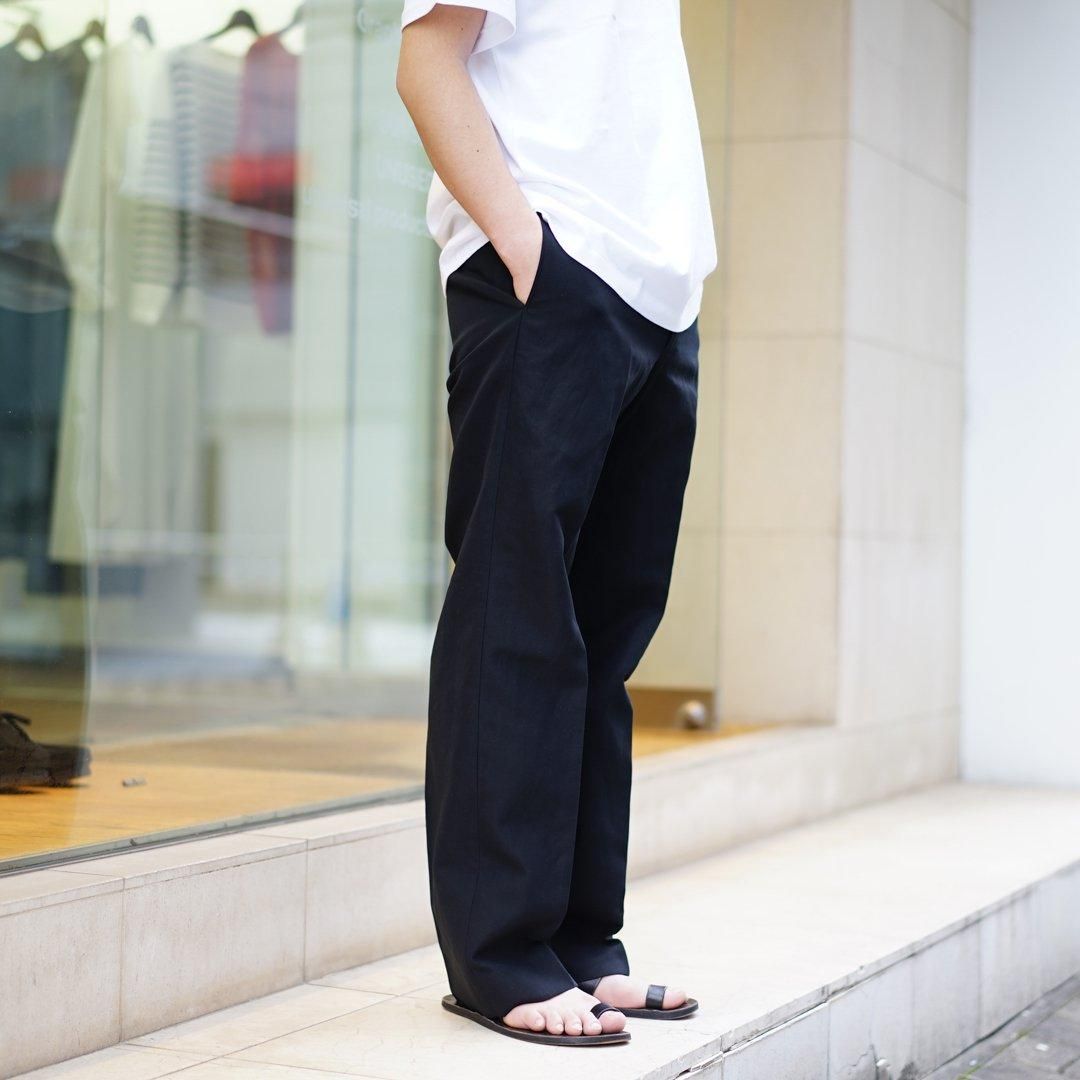 AURALEE (オーラリー) Hard Twist Finx Linen Chino Slacks (A24SP01LB
