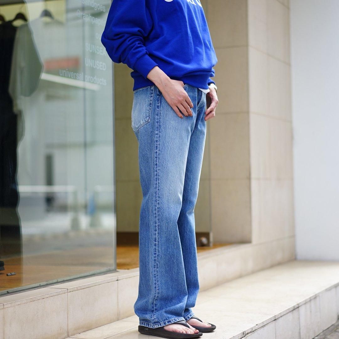 UNUSED (アンユーズド) 14oz Denim Five Pockets Pants (UW1127)/Indigo