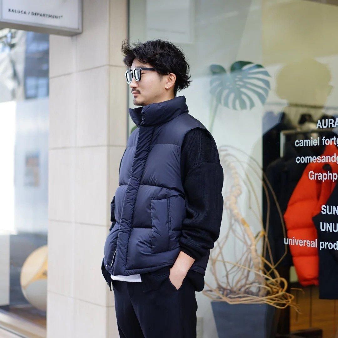 AURALEE (オーラリー) Super Light Nylon Ripstop Down Vest(A24AV03NL