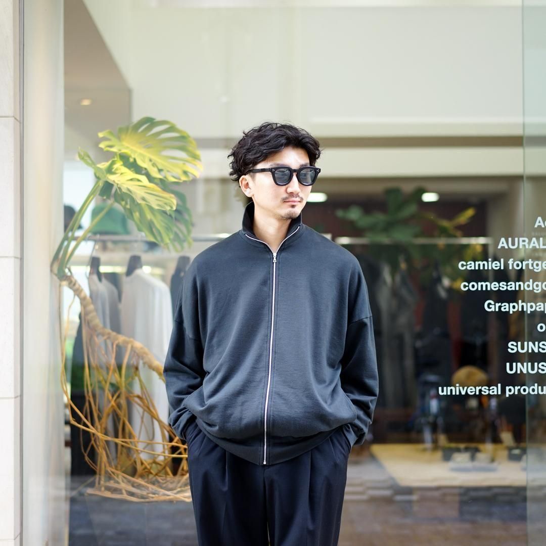 AURALEE (オーラリー)Super High Gauge Sweat Zip Blouson(A25AB01CU