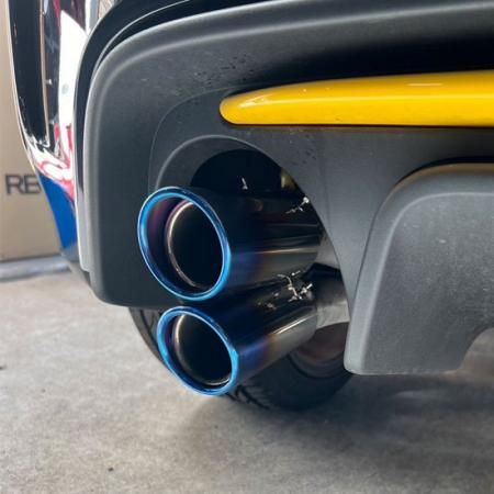 THREEHUNDRED マフラーテールフィニッシャー チタンテール（タテ型