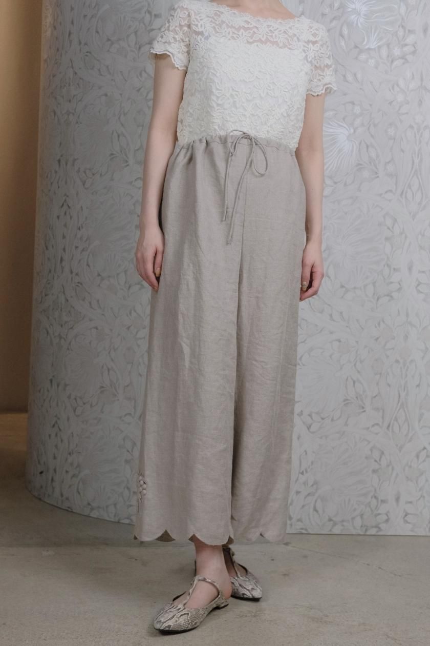 TOWAVASE | Bonvoyage pants (beige) - c a b i n e t O N L I N E