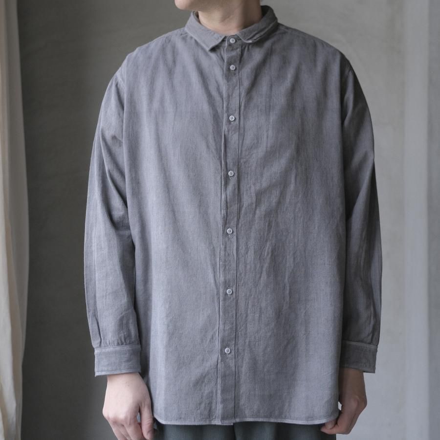 MITTAN | カディシャツ大ベンガラ染 - c a b i n e t O N L I N E