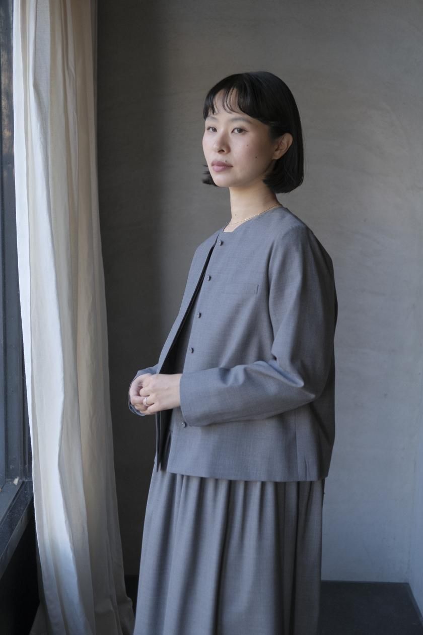 atelier naruse/formal set-up no color jacket ブラック