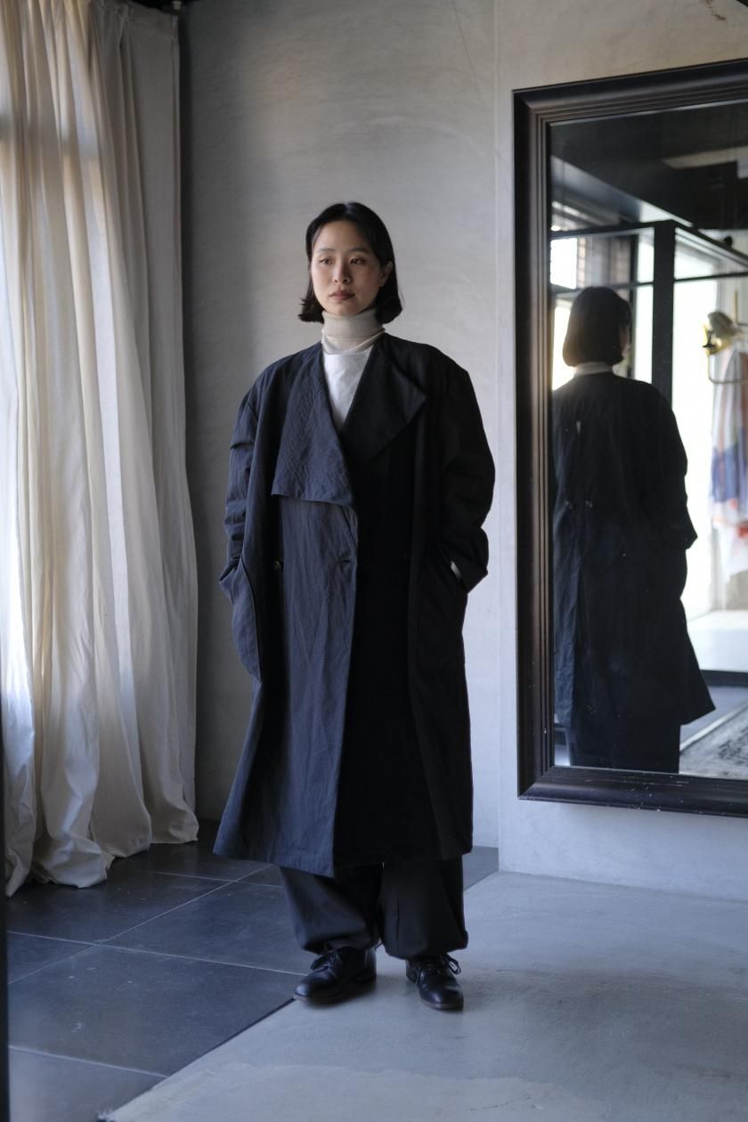 Native Village | 惑う木立 トレンチコート - c a b i n e t