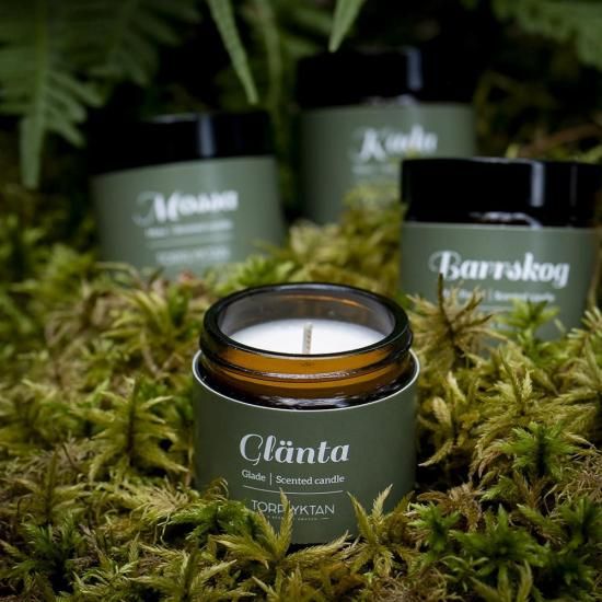 北欧アロマキャンドル【全部試せる4種類セット】「北欧の森」by