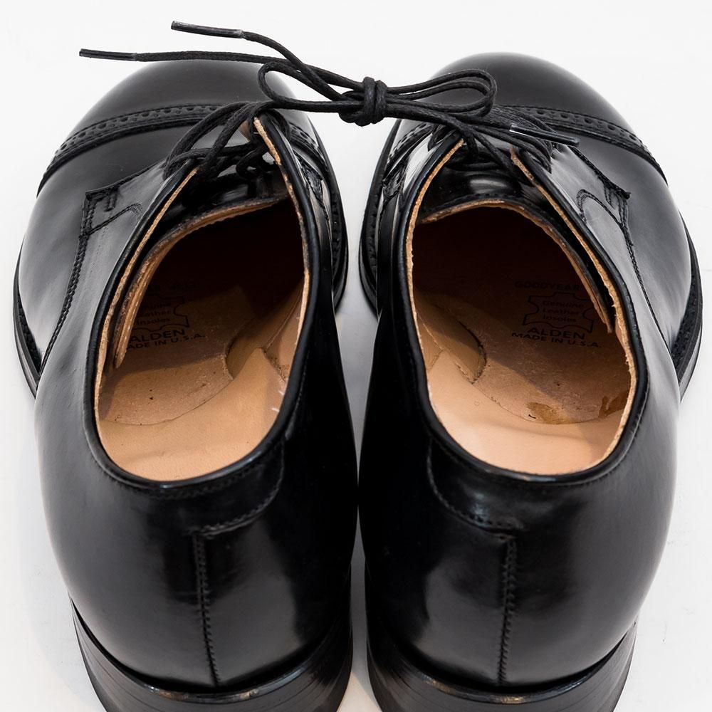 オールデン 56251 パンチドキャップトゥ ブラック コードバン サイズ