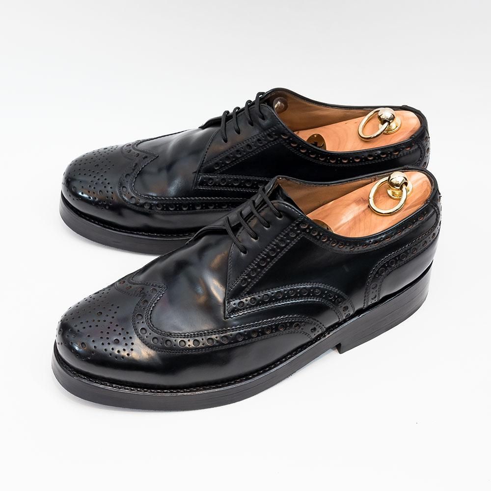 ハインリッヒ ディンケラッカー Rio ウィングチップ コードバン