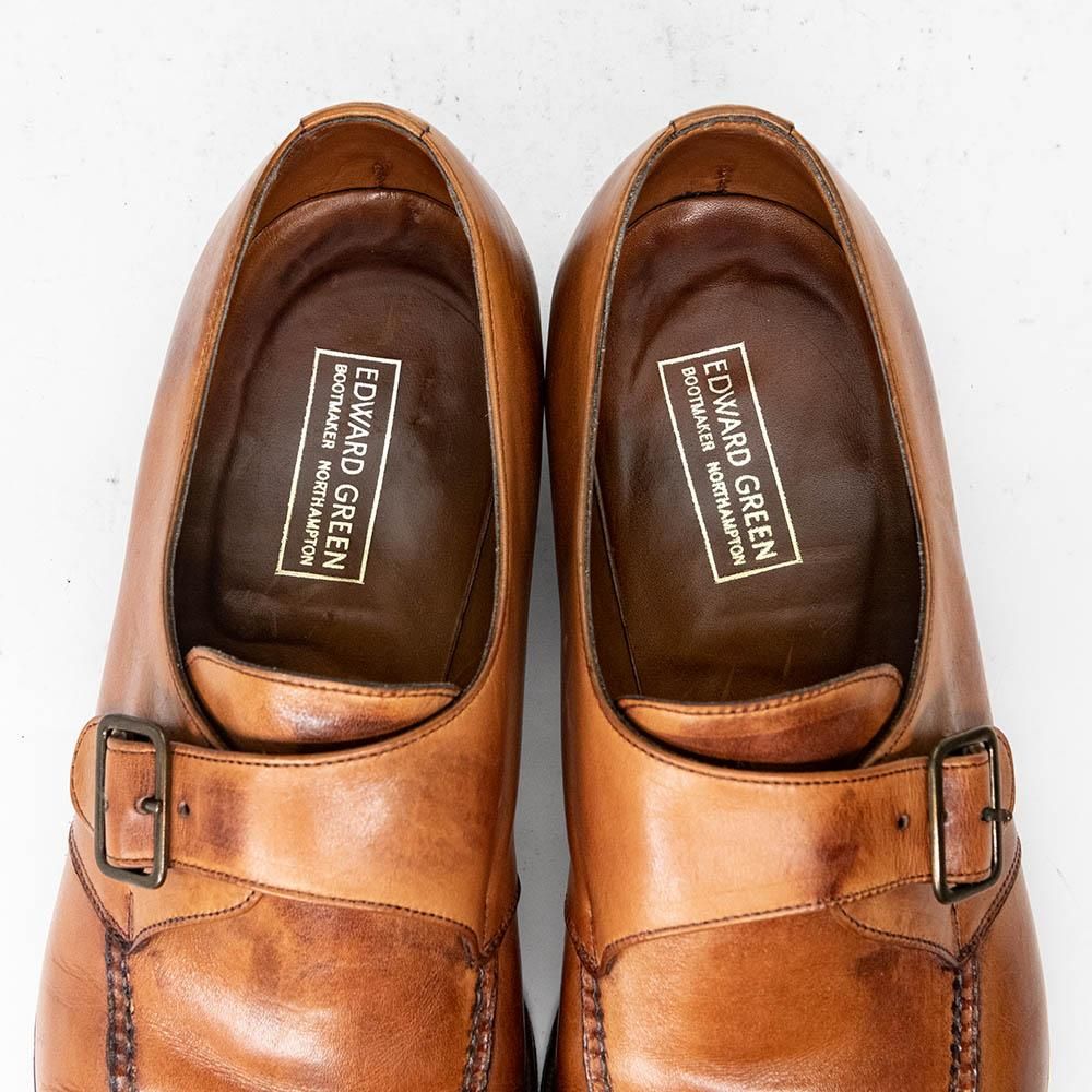 エドワードグリーン シングルモンク モンクストラップ スキンステッチ