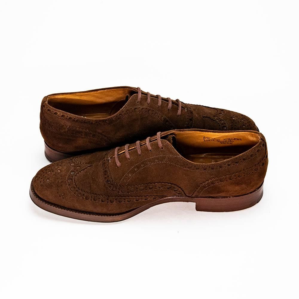 チャーチ BUCK ウィングチップ スエード 3都市 旧チャーチ サイズ60F