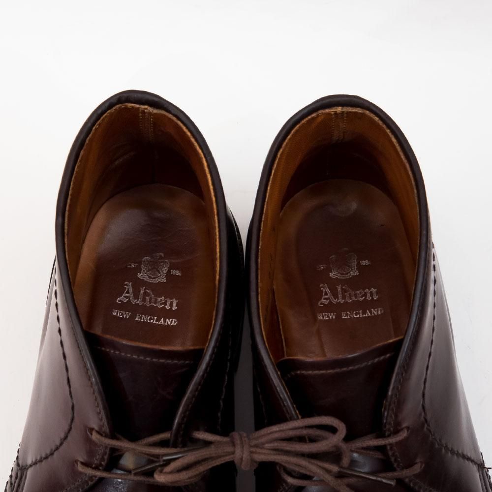 オールデン 1339 チャッカブーツ バーガンディ コードバン サイズ7D