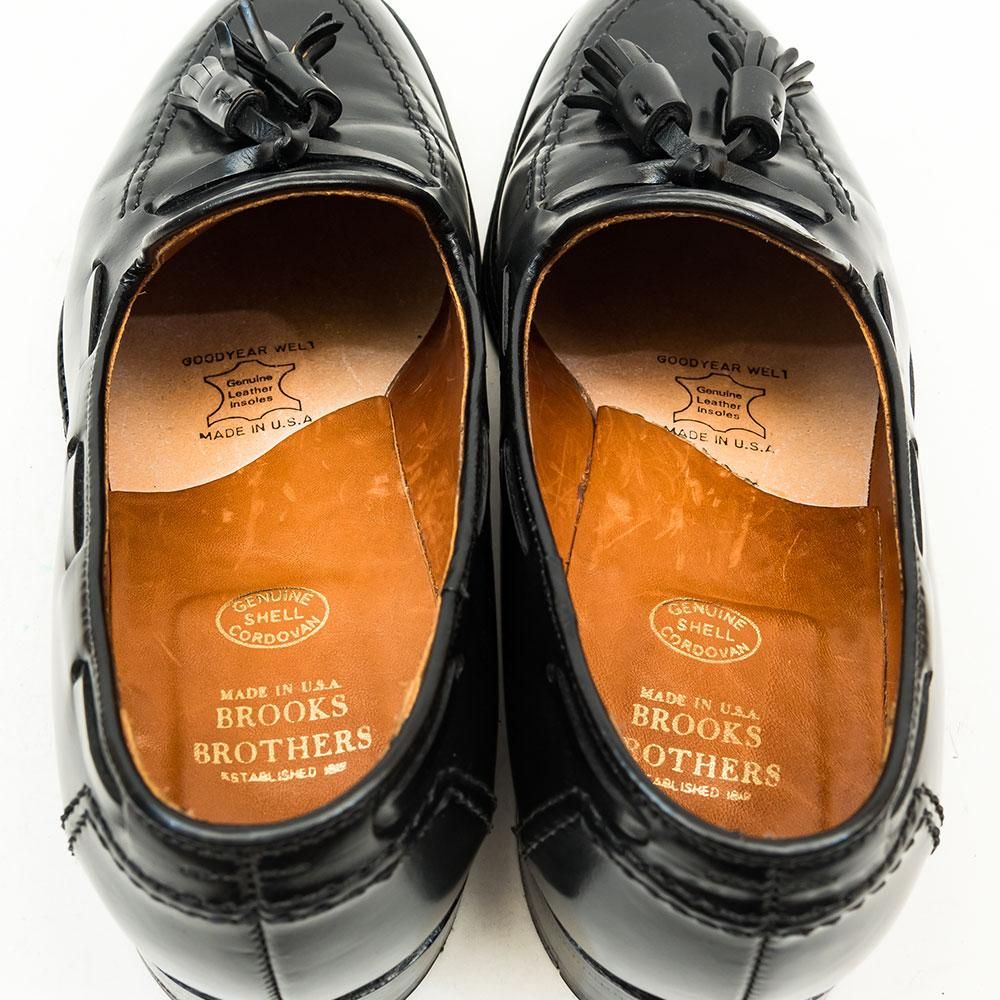 オールデン 34380 タッセルローファー ブラック コードバンブルックス