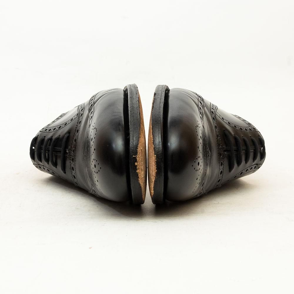 ジョンロブ STOWEY(ストーウェイ)内羽根フルブローグ カーフ ブラック