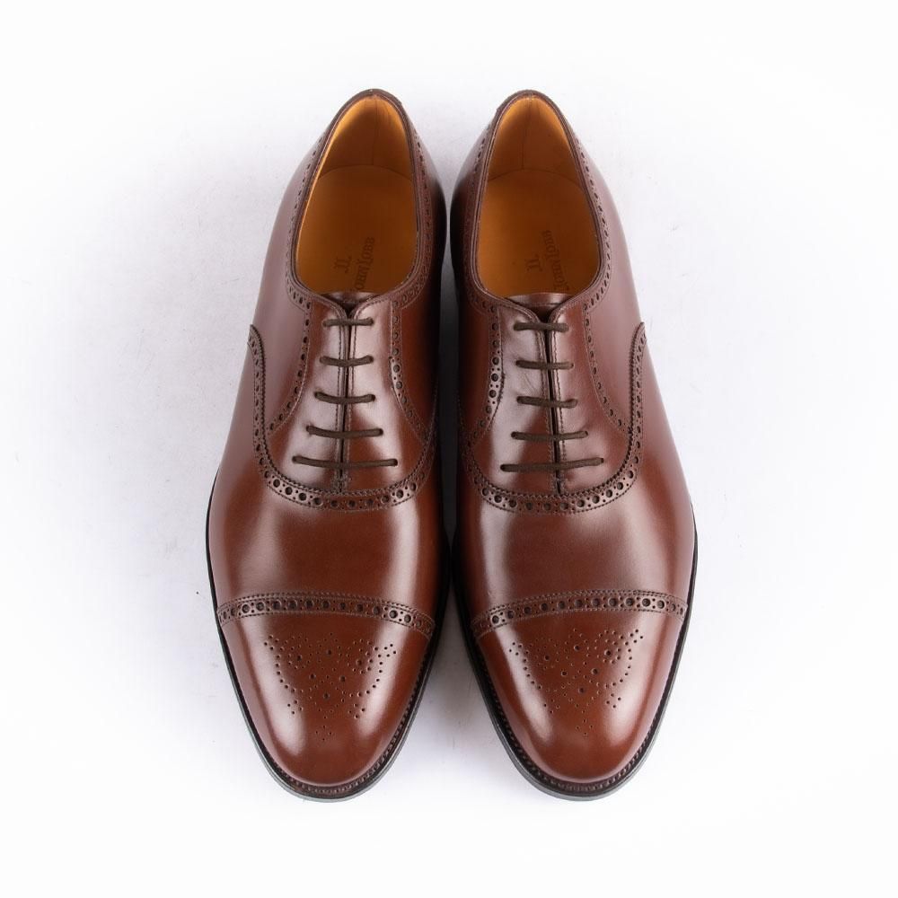 ジョンロブ SEYMOUR(セイモア)セミブローグ ブラッケン 茶箱 サブ