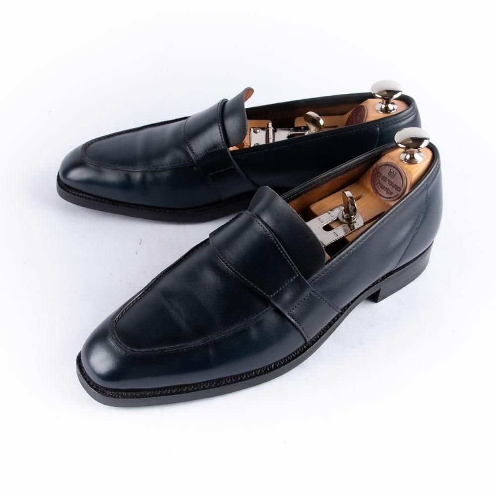 ジョージクレバリー OWEN(オーウェン)クラシックローファー ネイビー