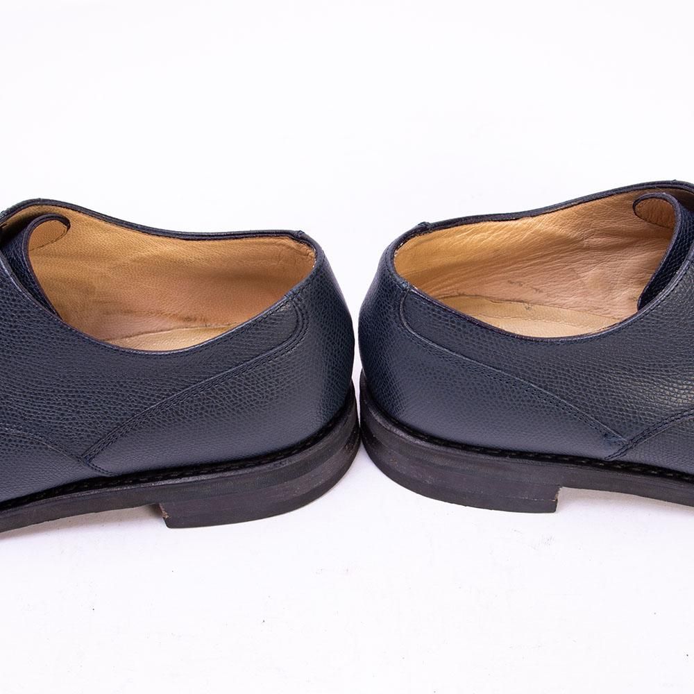 パラブーツ CHAMBORD(シャンボード)ドレスライン Uチップ ブルー