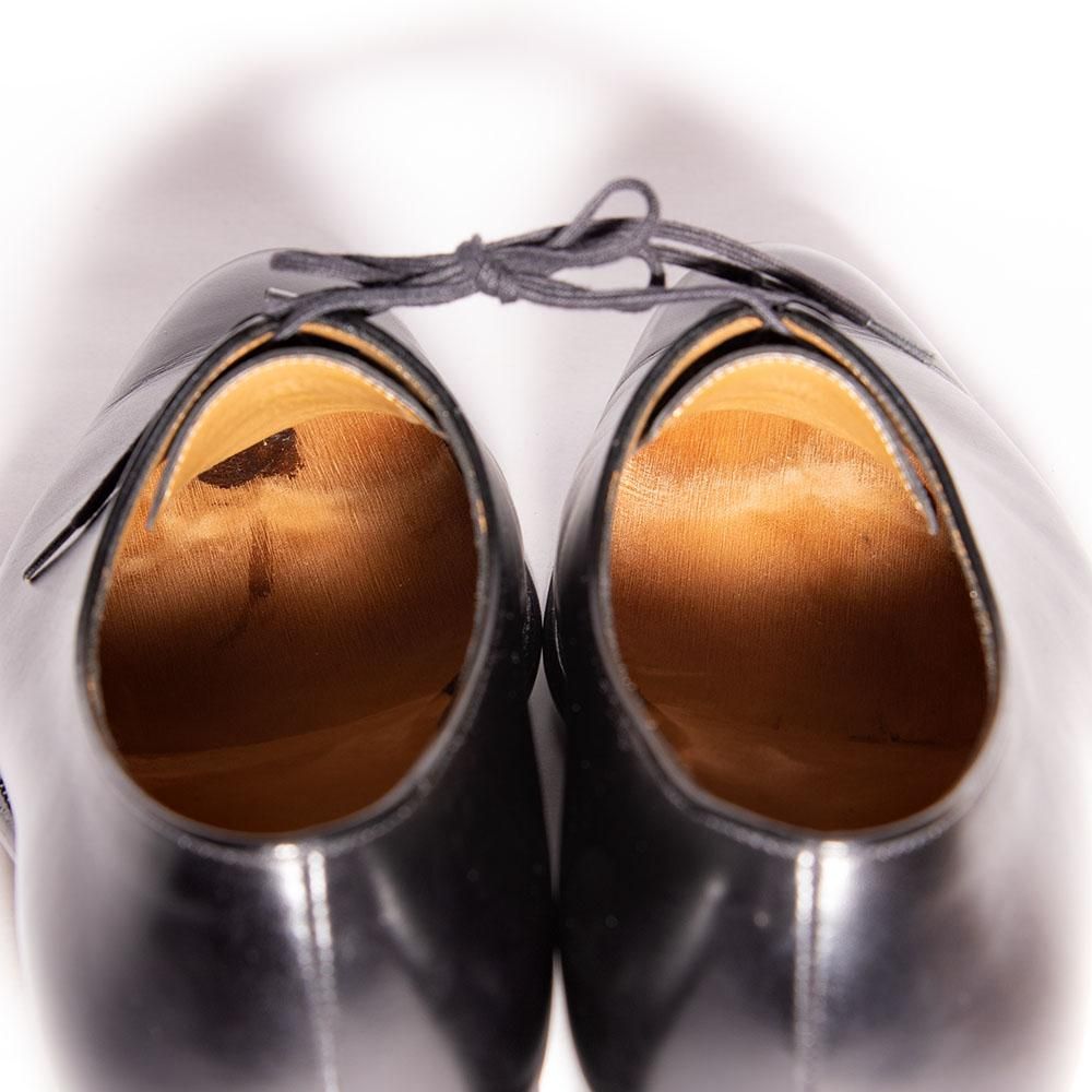 ジェイエムウエストン 402 ホールカット 7アイレット ブラック